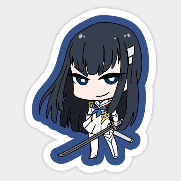 Kill la Kill Satsuki Sticker by JamesCMarshall